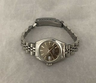 Vintage Rolex Oyster Perpetual 6916 Automatic Stainless 26mm Ladies Wristwatch 5