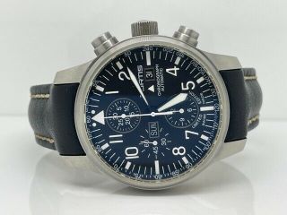 Fortis F - 43 Flieger Chrono Automatic Limited Edition 252/2012 Black Label W Box