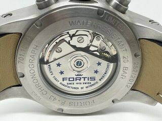 FORTIS F - 43 Flieger Chrono Automatic Limited Edition 252/2012 Black Label W Box 4