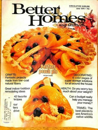 Better Homes And Gardens,  June 1976