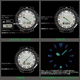 [Casio] Watch Protrek Manaslu Radio Solar PRX - 8025HT - 1JR for Men from JAPAN 3