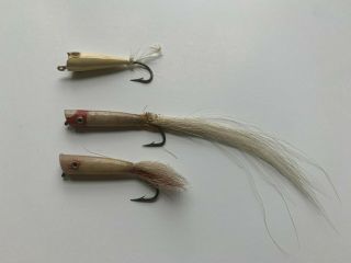 Vintage Fly Rod Pequea Quilby Minnow Fishing Lure & Others