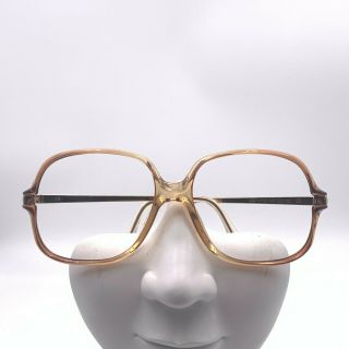 Vintage American Optical Ao902 Brown Gold Oval Sunglasses Frames Usa