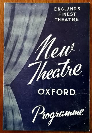 The Dancing Years By Ivor Novello,  Vintage Theatre Oxford Programme 1959