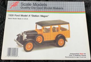 1928 Ford Model A “station Wagon”,  Diecast Model Maker