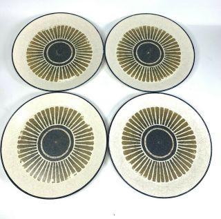 Vintage Lenox “percussion” Temper - Ware 4 Dinner Plates Oven To Table
