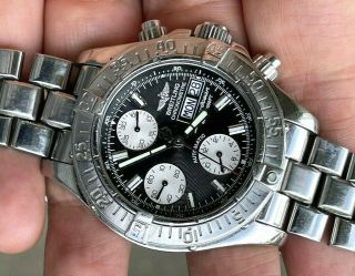 Breitling Ocean 42mm Automatic Chronograph Day Date Diver Chronometer