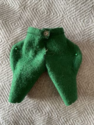 Vintage Vogue Ginny Doll Green Felt Riding Outfit 2