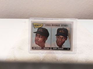 1965 Topps Houston Rookie Stars Joe Morgan 16 Rookie Card Rc (reds Hof 2b)