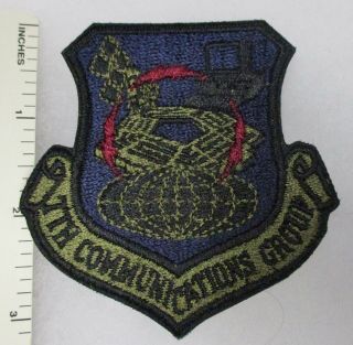 Us Air Force 7th Communications Group Patch Vintage Usaf