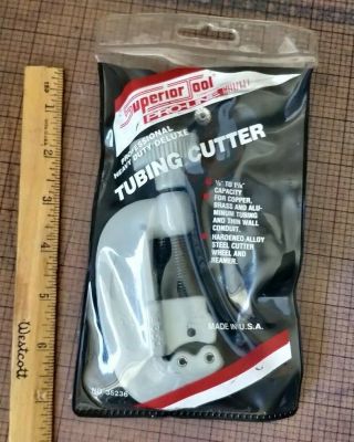 Vintage - Superior Tool No.  350 Tube Cutter - - Made In U.  S.  A