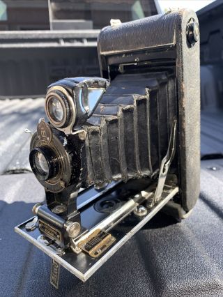 Vtg Antique Kodak Model 1a Ball Bearing Autographic Film Camera No A - 116