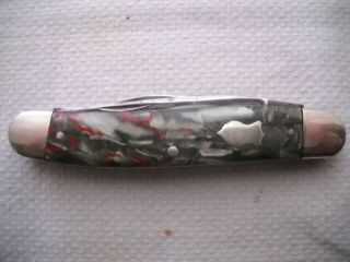 Antique Simmons Hdwe Co.  3 Bld Stockman Pocket Knife