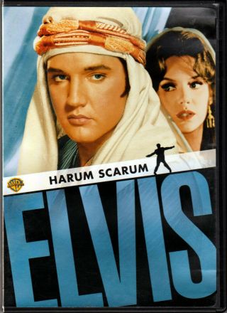 Harum Scarum With Elvis Presley On A Dvd Of The Musical Music Classic Vtg.  Songs