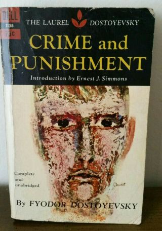 Crime And Punishment,  Fyodor Dostoyevsky,  1966,  Vintage Paperback