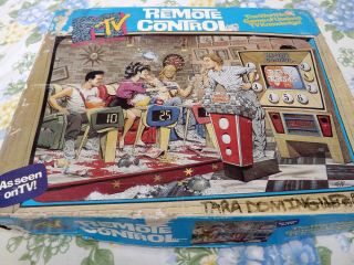 Vintage Pressman Mtv Remote Control Board Game No.  5440