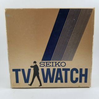 Vintage Seiko Tv Watch T001 - 5019 Lcd/lvd Mens James Bond Watch Rare See Videos