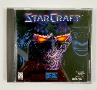 Vintage Starcraft (pc,  1998) Cd Rom Jewel Case Warcraft -