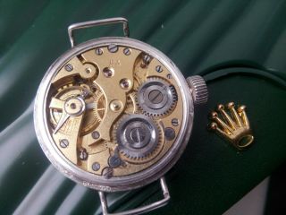 RARE GENTS WWI ROLEX TRENCH WATCH IN AND COMES BOXED 6