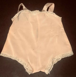 Vintage Taffeta Chemise Underwear For 16” Terri Lee Doll Pale Pink