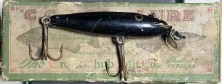 Vintage Creek Chub Midget Pikie Old Wood Fishing Lure