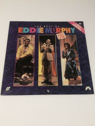 Saturday Night Live The Best Of Eddie Murphy (1989) Laserdisc Vintage Retro Snl