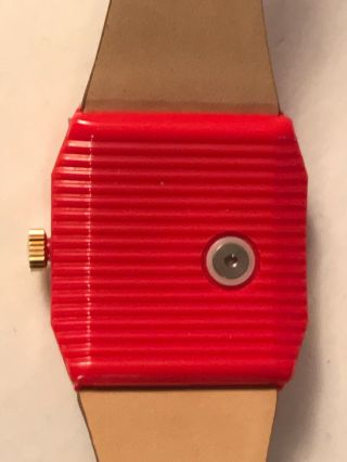 Vintage Tissot Research Idea 2001 Sytal Wind Up Watch On Strap NOS. 5