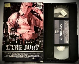 I,  The Jury 1st Release Vintage Vhs Movie 1983 Armand Assante Oop G,