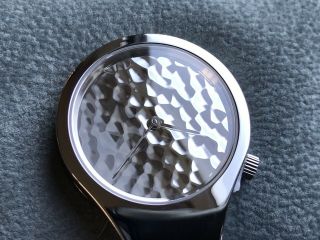 Georg Jensen Vivianna Ladies Swiss Watch With Hammered Silver Dial RRP £1695 2