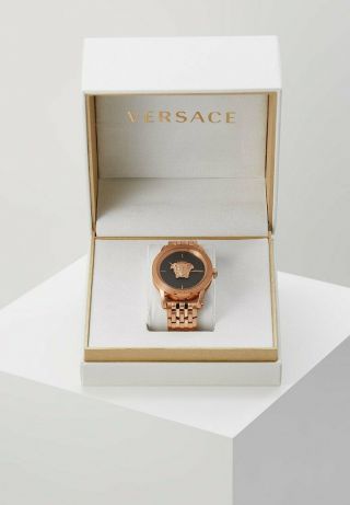 Versace Palazzo Empire Men’s Rose Gold Plated Watch - Rose Gold