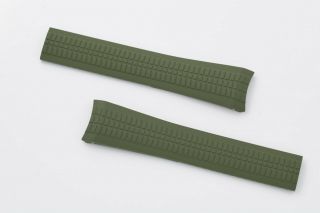 Patek Philippe Green Khaki Strap For 5168 Aquanaut 22mm