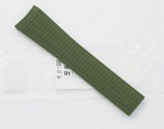 Patek Philippe Green Khaki Strap for 5168 Aquanaut 22mm 5