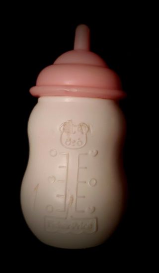 Vintage Fisher Price Little Mommy Baby Doll Bottle Replacement Htf Accessory