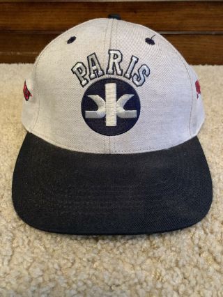 Vintage Paris Snapback Hat Made In The Usa Huggies Pull Ups Advertising