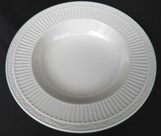 Set Of 4 Mikasa Italian Countryside White Rimmed Soup Salad Bowls 9 1/2 " Dd900