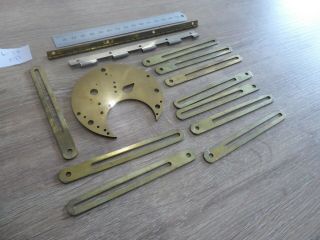Rare Antique Fusee Marine Chronometer Parts / Fitting / Hinge For The Clockmaker