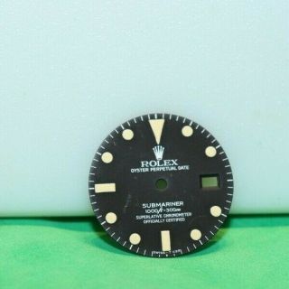 Authentic Rolex Submariner Dial 1000ft/300m Chronometer