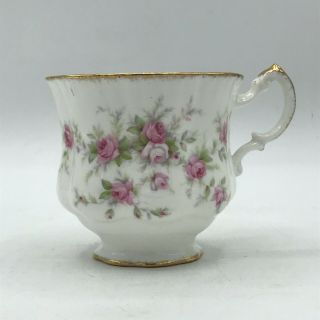 Vintage Paragon Victoriana Rose Bone China Tea Cup Pink Floral Made In England