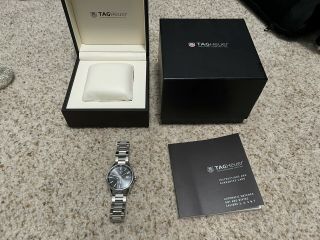 Tag Heuer Carrera Gmt Twin Time War2012 Automatic Watch Calibre 7