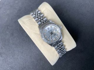 Rolex 69160 DateJust Automatic StainLadies 26 Watch With Swiss ETA 2671 Movement 2