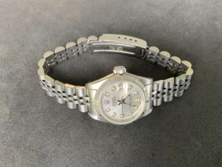 Rolex 69160 DateJust Automatic StainLadies 26 Watch With Swiss ETA 2671 Movement 4