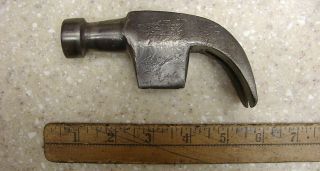 Vntg Cheney 16 Oz.  Nail Holding Curved Claw Hammer Head,  Vgc,  Normal Use & Wear