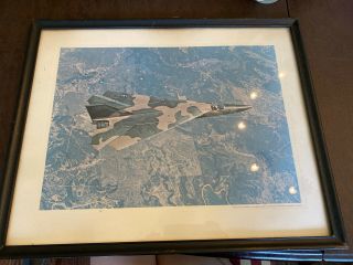 Vintage United States Air Force F - 111a Variable Sweeo Wing Tactical Fighter Pic