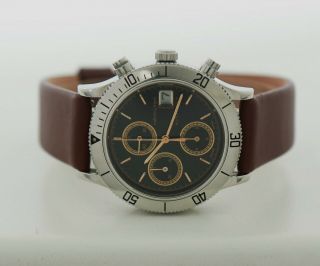 Vintage Hamilton Chronograph Automatic 39mm Stainless Steel Case Ref: 1101 01