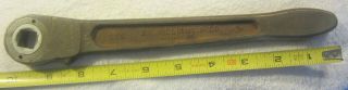 Vintage J.  H.  Williams S - 50 Ratchet Wrench Tool Post Or Vise Handle Wrench