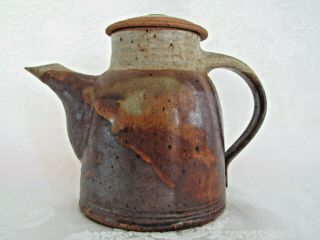 Art Studio Hand Crafted Multi Color Ceramic Pottery Coffee/teapot Pitcher