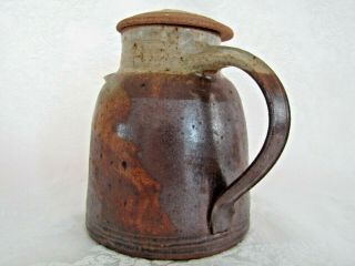 Art Studio Hand Crafted Multi Color Ceramic Pottery Coffee/Teapot Pitcher 2