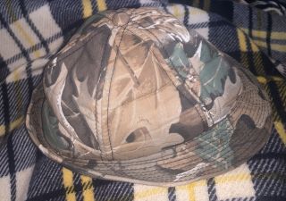 Vintage Youngan Woodland Camo Camouflage Jones Style Hunting Earflap Hat Size L