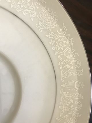 Crown Victoria Fine China Lovelace 4 Dinner Plates And 3 Or 4 Bowls