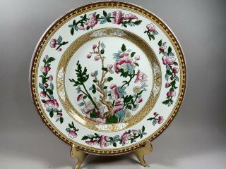 S.  Hancock & Sons Indian Tree 10 Inch Dinner Plate